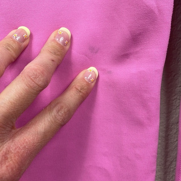 NWT Girlfriend Collective Luxe Paneled Unitard Bubblegum Pink Jumpsuit Catsuit S - Picture 8 of 16